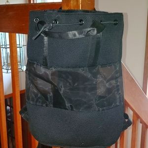 Beach backpack black